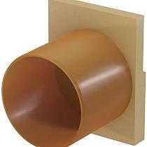 ACO Euroline eindplaat met zijuitloop