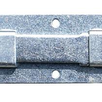 Plaatgrendel  80mm verzinkt