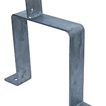 Regenpijpbeugel met lip