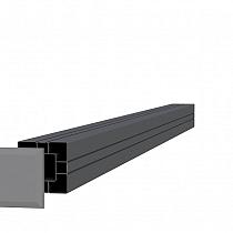 Aluminium paal 8,4x8,4x185 cm, antraciet
