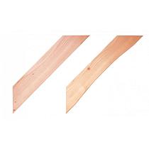 Douglas schoor, gebogen, 6x14x77 cm, onbehandeld