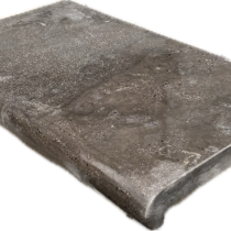 Uitverkoop Zwembadrand/Afdekrand Spotted Blue recht met neus 50x30x3/5cm type F