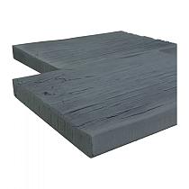 TimberTouch Bullnose Old 244x20x2,5cm Ash Grey