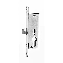 Schuifdeurslot Nemef 618-25mm met rvs haakschoot