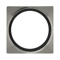 In-Lite RVS plate 75x75mm