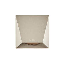 In-Lite muurspotje WEDGE grijs/12V/1W (rose silver)