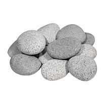 Zak Beach Pebbles (plat) grijs 30-60mm à 20kg