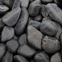 Minibag Glitter Stone 50-80 mm Black (incl. brandstoftoeslag)
