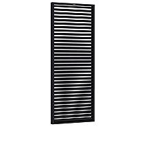 Hillhout vuren Shutterscherm Excellent, 90x224cm, zwart gespoten.