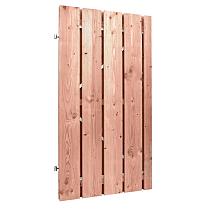 Douglas plankendeur fijnbezaagd op stalen frame 19mm 100x195cm