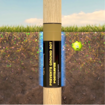 Postsaver universeel, t.b.v. vierkante palen 12,5-15 cm of rond 15-18 cm