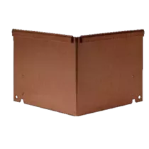 Kantopsluiting inwendige hoek geplet 28cm Corten