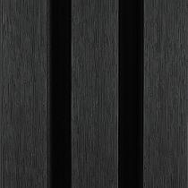 Composiet rhombusprofiel triple 3,3x17x390cm diepzwart