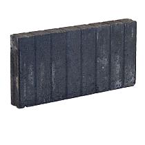 Palissade band 6x25x50cm zwart recht