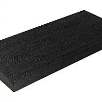 Fiberdeck Vintage kantplank Graphite 2,3x13,8x300cm