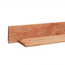 Douglas Zweeds rabat 1,1-2,7x19,5x500 cm, onbehandeld