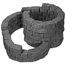 SB-2055 beton bloembakset   ★☆☆☆☆