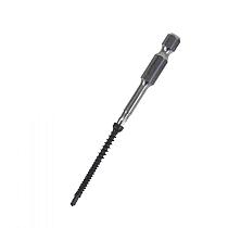 Schroeven RVS zwart (200 st.) + drill bit