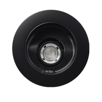 In-Lite LEDspot BIG NERO Update zwart rond 12V/6W