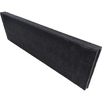 Betonband 7x40x100cm zwart