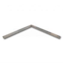 Daktrim aluminium recht buitenhoek 3,5x3,5x50cm