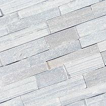 Stone Panels Snow White Marble 60x15x1,5-2,5 cm (doos à 0,45 m2)