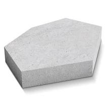 Deer Organic tegel grijs type Crosshatch Full Tile Small 12cm