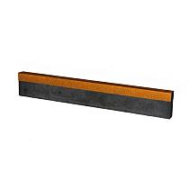 U-profiel gelijkzijdig tbv opsluitband 6cm - 300x6,4x4,57/4,57cm Corten