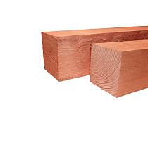 Douglas fijnbezaagde paal 10x10x300 cm, onbehandeld