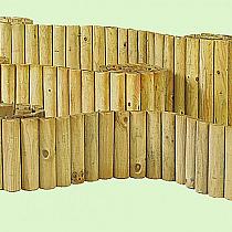 Rolborder Ø 5x20x250 cm, groen geïmpregneerd