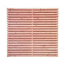 Douglas lattenscherm rhombus 20/21 planks, 180 x 180 cm, onbehandeld