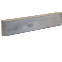 Betonband 6x20x100cm grijs