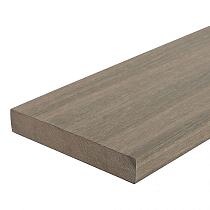 Fiberdeck kantplank Light Grey 2,3x13,8x300cm