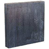 Palissade band 8x50x50cm zwart recht