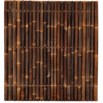 Bamboescherm Robuust 180x180cm donker