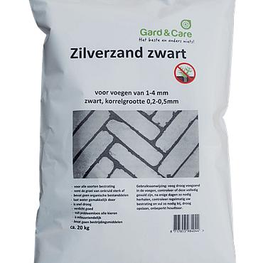 Onkruidremmend voegzand zwart 20kg