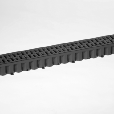 ACO Hexaline roostergoot kunststof zwart