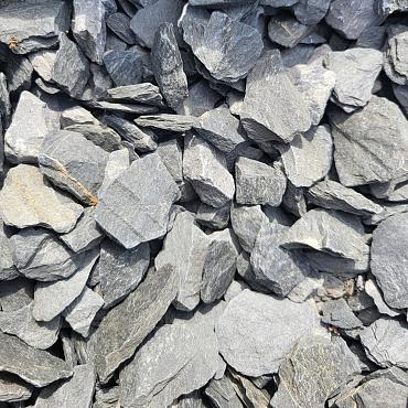 Black Slate 30-60mm in bigbag 1m³ (ca.1500kg) (incl. brandstoftoeslag)