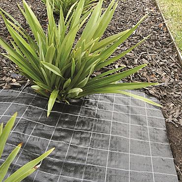 Gronddoek zwart breedte 420 cm