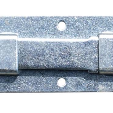 Plaatgrendel  80mm verzinkt