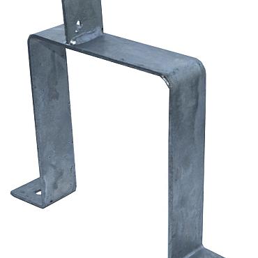 Regenpijpbeugel met lip