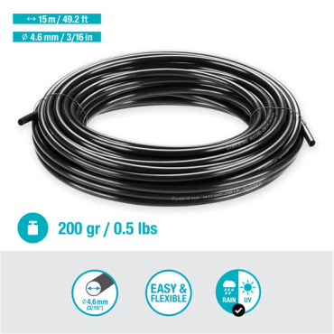 Gardena 1350 microdrip slang 4,6mm 15mtr