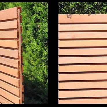 HH rhombusscherm Elan 180x180cm Keruing dubbelzijdig