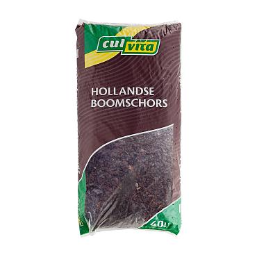 Zak Hollandse boomschors 40 ltr