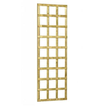 Grenen Trellis robuust 60x180 cm, groen geïmpregneerd