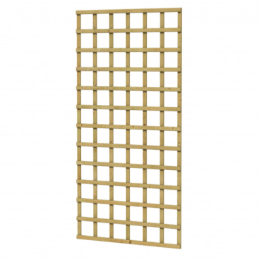 Vuren Trellis de Luxe, 90x180 cm, groen geïmpregneerd