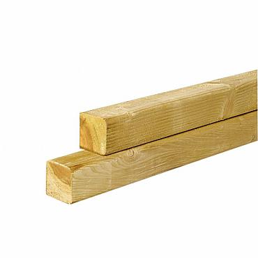 Vuren paal geschaafd 12x12x300cm