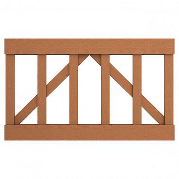 Hardhouten tuinpoort Colorado 60x100 cm