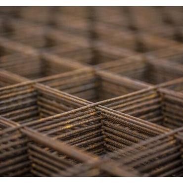 Bouwstaalmat naturel 5mm mw 10 3x2meter