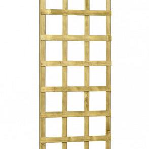 Grenen Trellis robuust 60x180 cm, groen geïmpregneerd